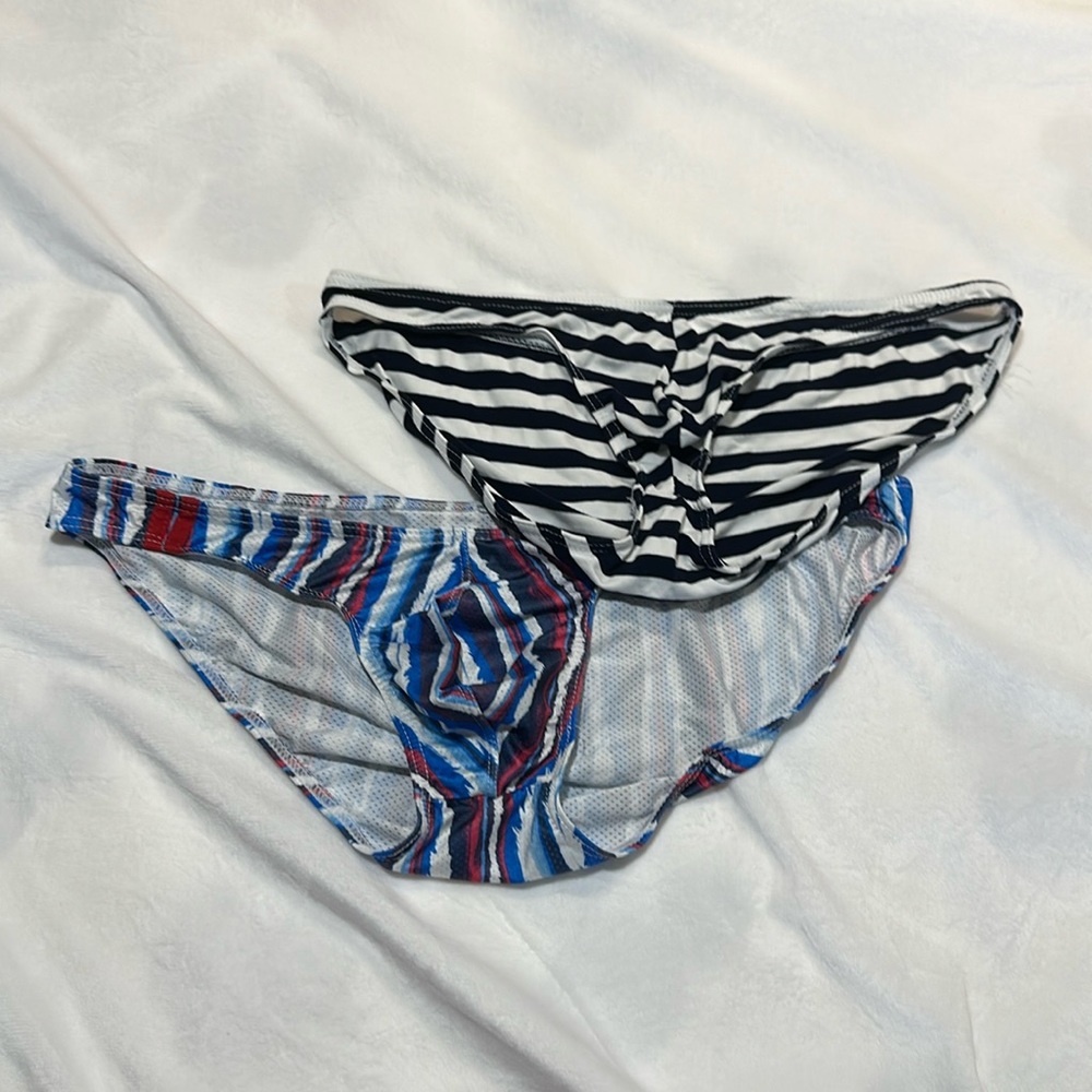 Summer is coming! 2 fun speedo style swim suits! ❤️❤️❤️